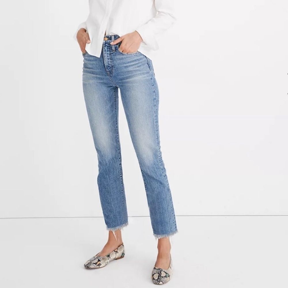 Madewell perfect vintage crop jean- 25T